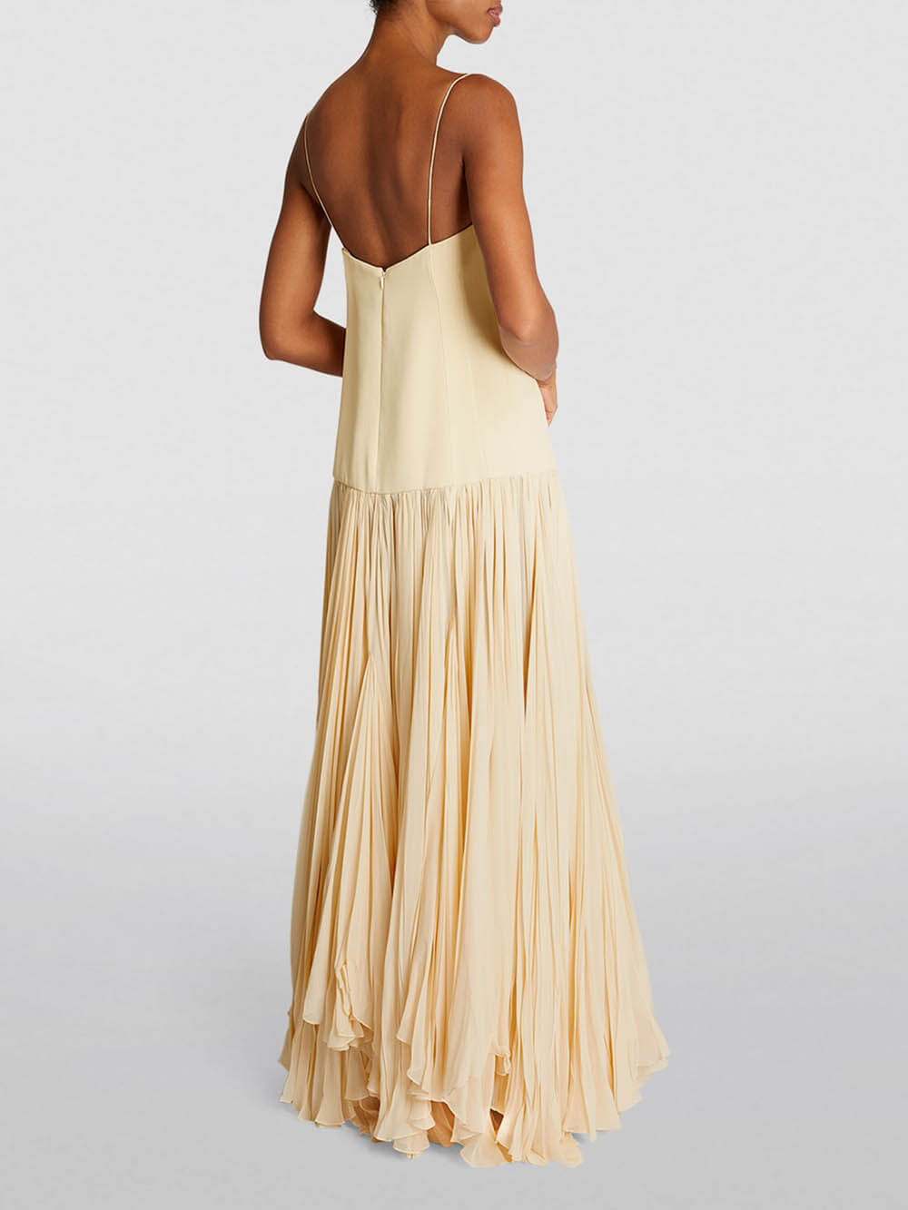 Strappy Drop-Waist Asymmetrical Dress