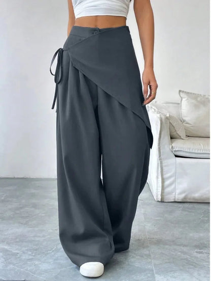 Vivia Wrap-Front Pant