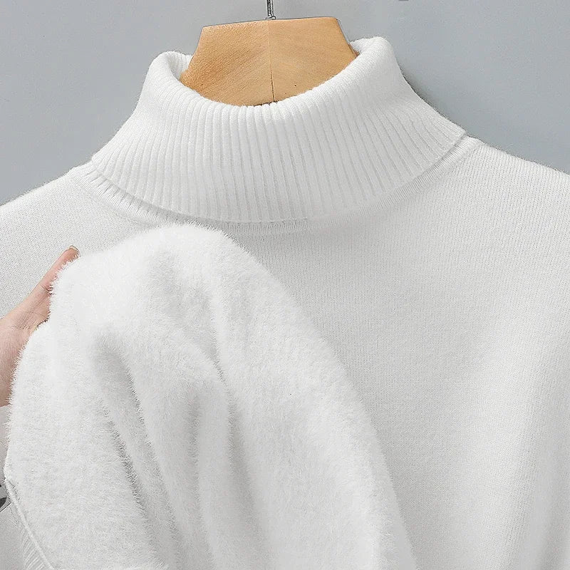 Leroux Knit Turtleneck Sweater