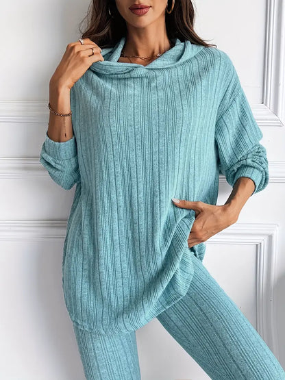 Camden Ribbed Knit Lounge Set