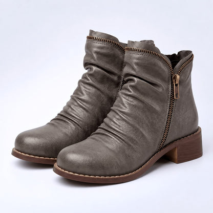 Juliette Zipper Boots