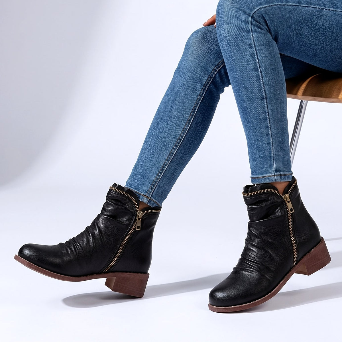 Juliette Zipper Boots
