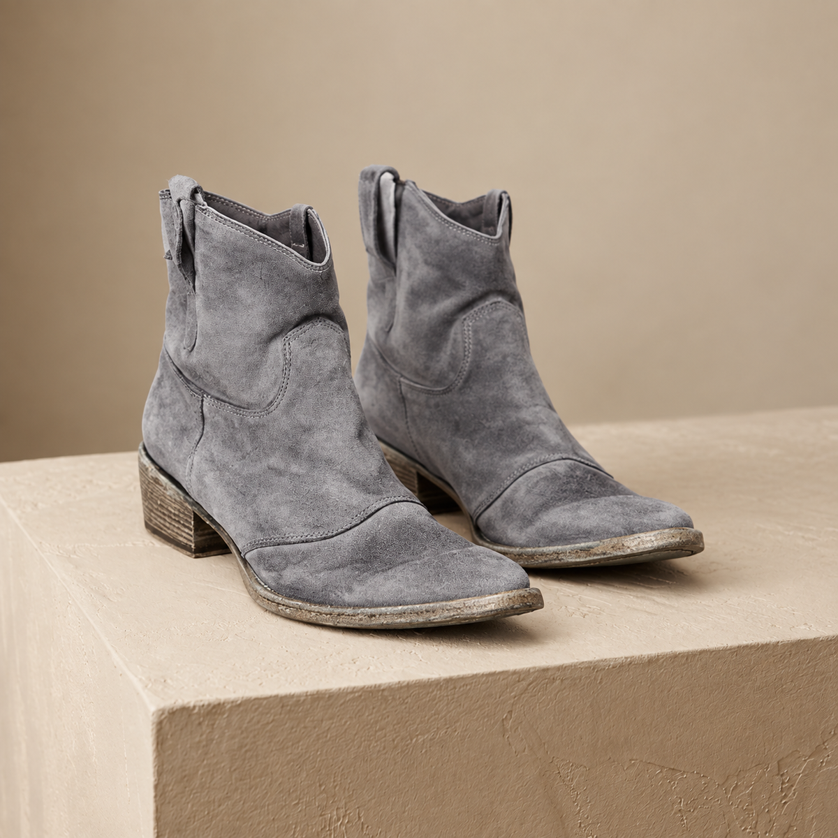 Lucille Women's Soft Suede Western Boots