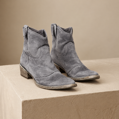 Lucille Women's Soft Suede Western Boots