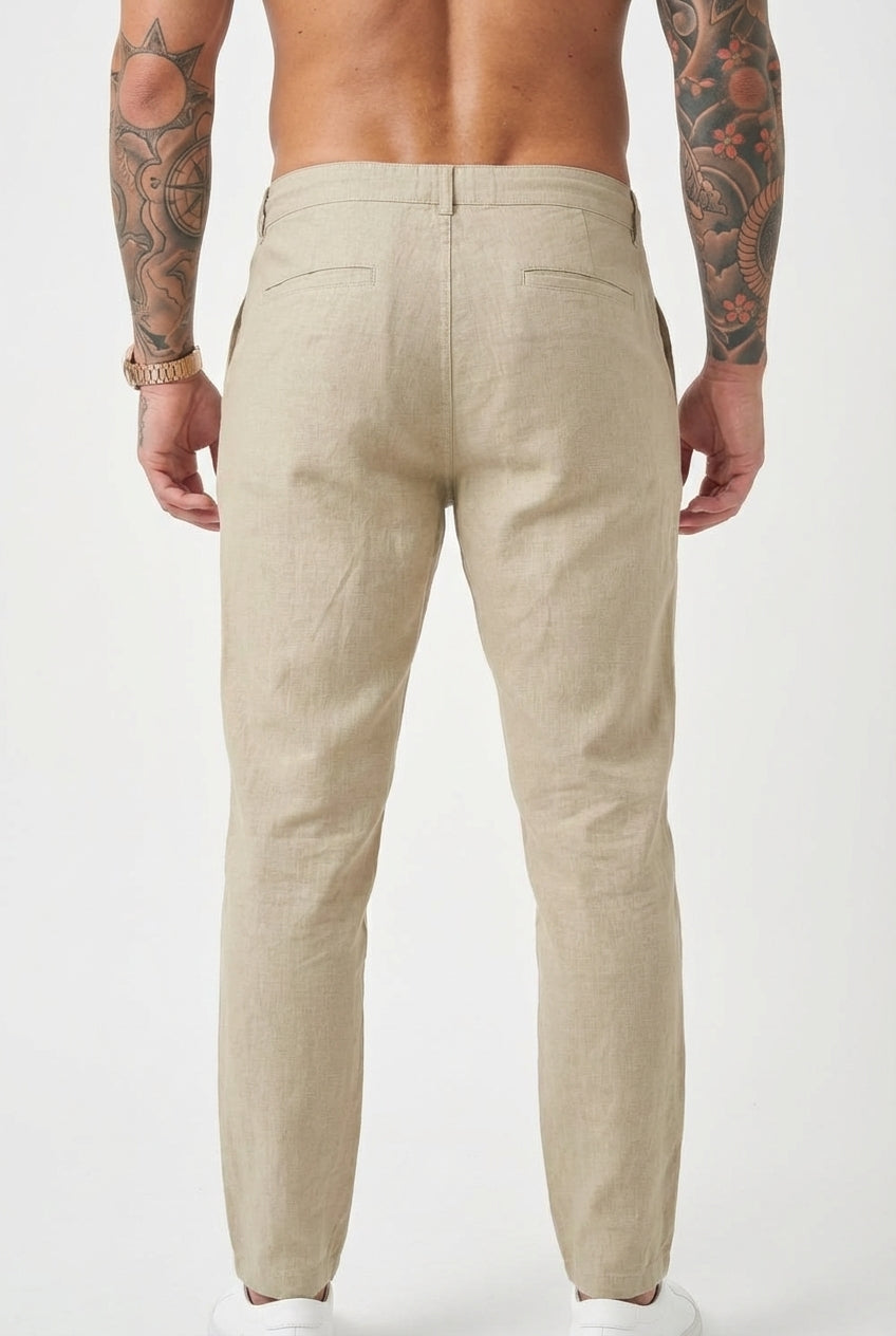 Relaxed Coastal Linen Pants for Effortless Comfort